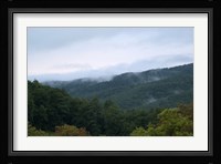 Fog in the Mountains Fine Art Print