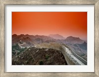 Great Wall of China, Jinshanling, China Fine Art Print