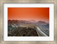 Great Wall of China, Jinshanling, China Fine Art Print