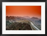 Great Wall of China, Jinshanling, China Fine Art Print