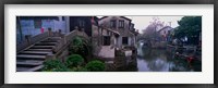 Ancient Town and Canal, China Fine Art Print
