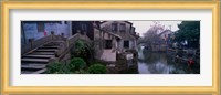 Ancient Town and Canal, China Fine Art Print