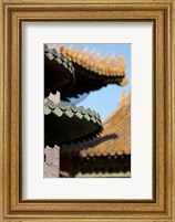 China, Beijing, Forbidden City. Emperors palace, Hall of Consolation. Fine Art Print