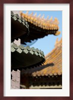 China, Beijing, Forbidden City. Emperors palace, Hall of Consolation. Fine Art Print
