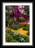 Garden Courtyard, Marrakech, Morocco Fine Art Print