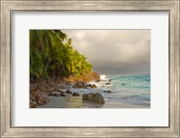 Anse Beach on Fregate Island, Seychelles Fine Art Print