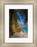 Anse Beach on Fregate Island, Seychelles, Africa Fine Art Print