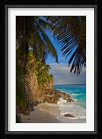 Anse Beach on Fregate Island, Seychelles, Africa Fine Art Print