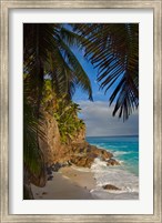Anse Beach on Fregate Island, Seychelles, Africa Fine Art Print