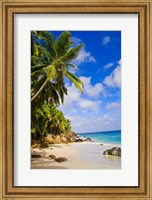 Anse Victorin Beach, Fregate Island, Seychelles Fine Art Print