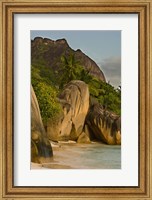 Anse-Source D'Argent Beach, Seychelles, Africa Fine Art Print