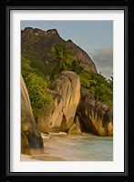 Anse-Source D'Argent Beach, Seychelles, Africa Fine Art Print