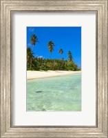 Beach, Desroches Resort, Desroches Island, Seychelles Fine Art Print