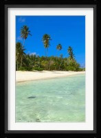Beach, Desroches Resort, Desroches Island, Seychelles Fine Art Print