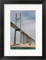 Bridge of Peace, Suez Canal, Egypt Fine Art Print