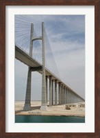 Bridge of Peace, Suez Canal, Egypt Fine Art Print