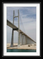 Bridge of Peace, Suez Canal, Egypt Fine Art Print