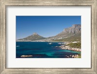 Camps Bay and Clifton area, view of the backside of Lion's Head, Cape Town, South Africa Fine Art Print