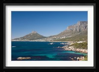 Camps Bay and Clifton area, view of the backside of Lion's Head, Cape Town, South Africa Fine Art Print
