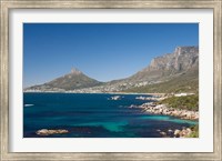 Camps Bay and Clifton area, view of the backside of Lion's Head, Cape Town, South Africa Fine Art Print