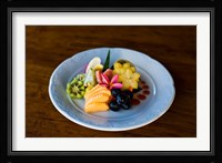 Cuisine at Fregate Resort, Seychelles Fine Art Print