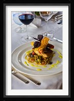 Cuisine, Fregate Island Resort, Seychelles Fine Art Print
