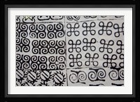 Ghana, National Museum, West African textiles Fine Art Print