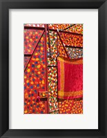 Colorful Shop Wall, Dades Gorge, Dades Valley, Morocco Fine Art Print