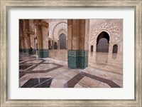 Al-Hassan II mosque, Casablanca, Morocco Fine Art Print