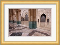 Al-Hassan II mosque, Casablanca, Morocco Fine Art Print