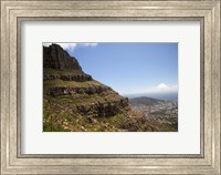 Cape Town, South Africa. Hiking up to Table Mountain. Fine Art Print