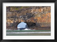 Cliffs, Hole in the Rock, Coffee Bay, South Africa Fine Art Print