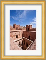 Deserted kasbah on the Road of a Thousand Kasbahs, Tenirhir, Morocco Fine Art Print