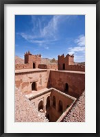 Deserted kasbah on the Road of a Thousand Kasbahs, Tenirhir, Morocco Fine Art Print