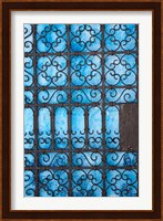 Door detail, Rabat medina, Morocco Fine Art Print