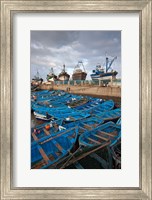 Fishing boats, Essaouira, Morocco Fine Art Print