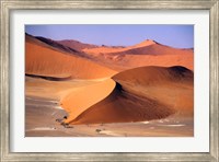 Aerial Scenic, Sossuvlei Dunes, Namibia Fine Art Print