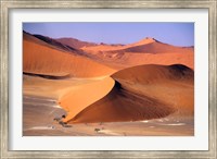 Aerial Scenic, Sossuvlei Dunes, Namibia Fine Art Print