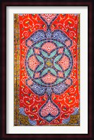 Fabric hanging outside of a Mosque in Cairo, Egypt Fine Art Print