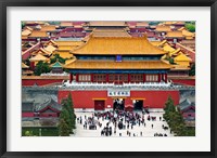 Forbidden City North Gate, Gate of Divine Might, Beijing, China Fine Art Print
