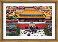 Forbidden City North Gate, Gate of Divine Might, Beijing, China Fine Art Print