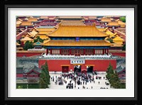 Forbidden City North Gate, Gate of Divine Might, Beijing, China Fine Art Print