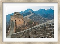 China, Hebei, Luanping, Chengde. Great Wall of China Fine Art Print