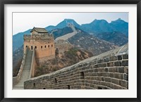 China, Hebei, Luanping, Chengde. Great Wall of China Fine Art Print