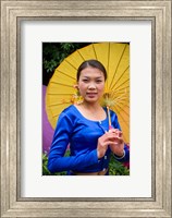 China, Yunnan, Young Dai Portrait Fine Art Print
