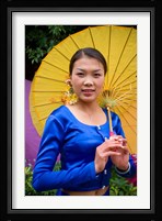 China, Yunnan, Young Dai Portrait Fine Art Print
