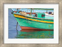 Fishing boats in the Harbor of Alexandria, Egypt Fine Art Print
