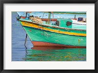 Fishing boats in the Harbor of Alexandria, Egypt Fine Art Print