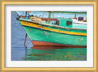 Fishing boats in the Harbor of Alexandria, Egypt Fine Art Print