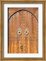 Door in the Souk, Marrakech, Morocco, North Africa Fine Art Print